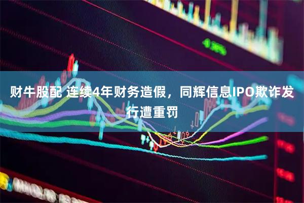 财牛股配 连续4年财务造假，同辉信息IPO欺诈发行遭重罚